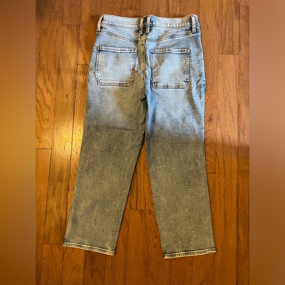 Express High Rise Ankle Denim Jeans - Picture 2 of 2